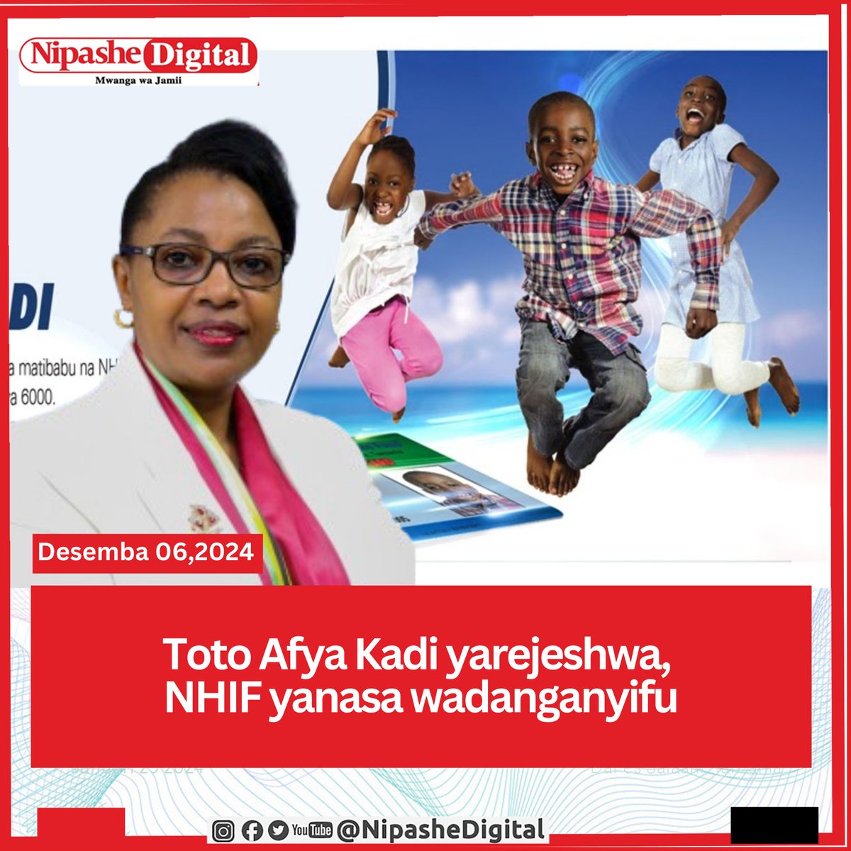 Nampongeza sana Mama  Mhe. RAIS <a href="/SuluhuSamia/">Samia Suluhu</a> kwa kurejesha huduma hii kwa watoto. Tujitahidi kutotengeneza matatizo na kujaribu kuyatatua wenyewe. Kuwepo mifumo sahihi. Serikali yangu tutumikieni.
#Afya