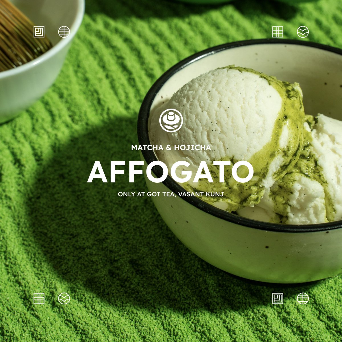 Dear Twitter/X, 

Help me decide. A or B?

→ Creatives from the new Matcha Affogato campaign for Got Tea.