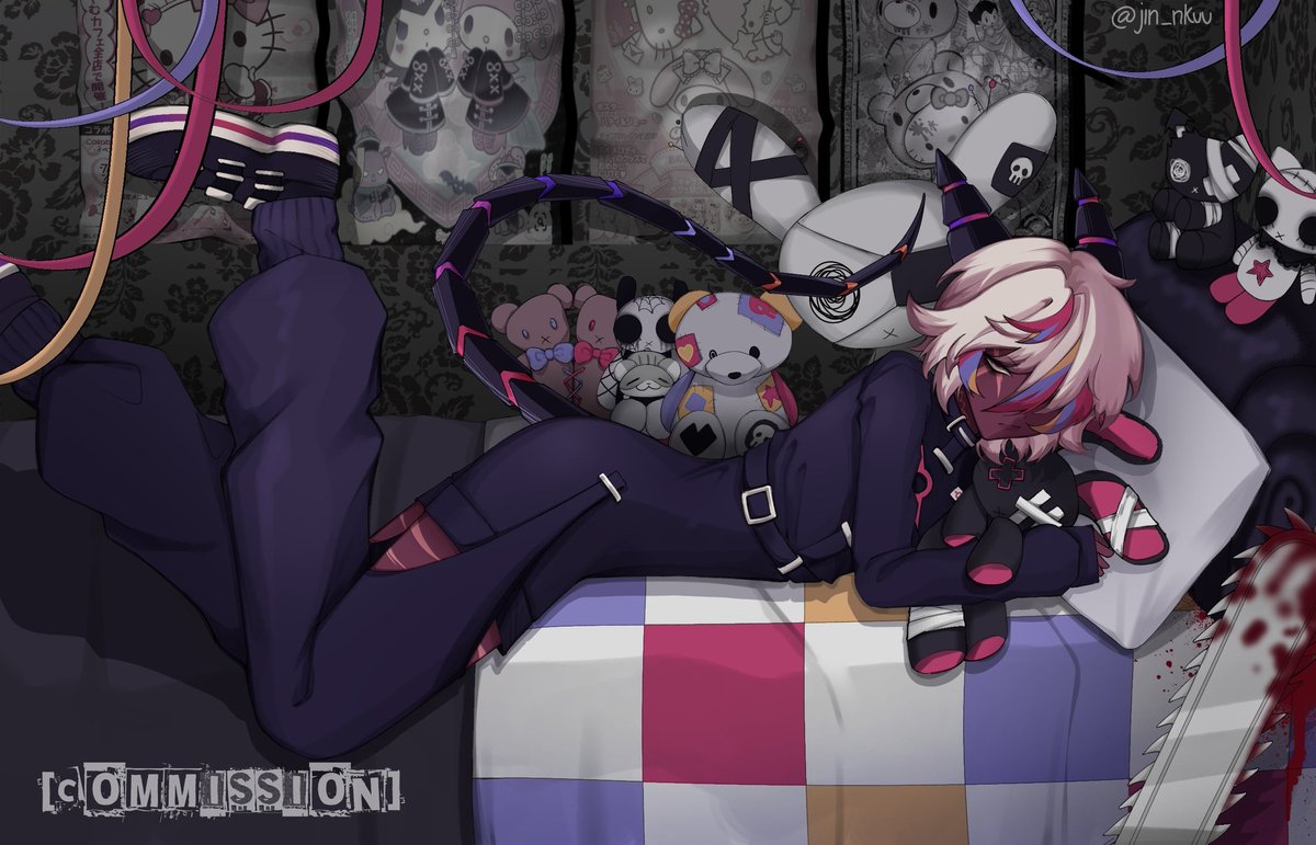 ANOTHER COMM‼️‼️‼️ 
I'm grinding on getting the comms done 
#arttwt #ArtCommission #artmoots