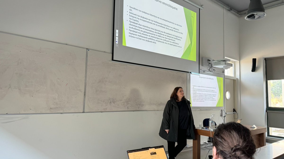 SQLab_UPatras's tweet photo. 🌟 The Multiplier Event of the D-PBL Project -Advancing Project-Based Learning into the Digital Era: We are excited to announce the successful completion of our “Info Day on Digital Teaching and Learning”!🎉
Thank you all for your participation
#MultiplierEvent #DPBLproject https://t.co/062QFqPlCf