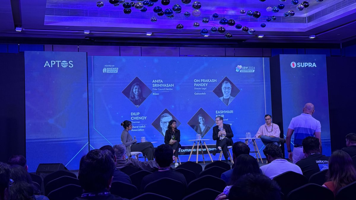 CyversAlerts's tweet image. 🌏 Live from #IBW and #ETHIndia!

Cyvers is proud to be at the forefront of conversations shaping the future of #Web3 in #India. 💡

Insights from industry leaders like Dilip Chenoy (@BWA_Ind), @DLTevangelist and @asrinivasan_ underscore the urgent need for:

🔒 Stronger consumer