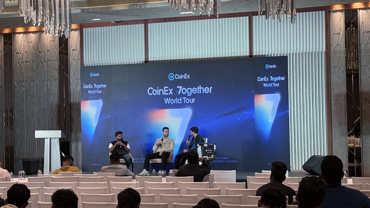 CyversAlerts's tweet image. 🌏 Live from #IBW and #ETHIndia!

Cyvers is proud to be at the forefront of conversations shaping the future of #Web3 in #India. 💡

Insights from industry leaders like Dilip Chenoy (@BWA_Ind), @DLTevangelist and @asrinivasan_ underscore the urgent need for:

🔒 Stronger consumer