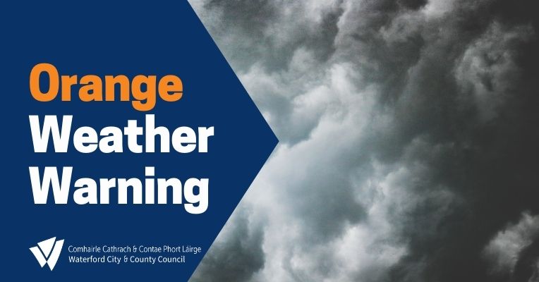 WaterfordCounci's tweet image. Met Éireann has extended a Status Orange wind warning for Waterford which comes into effect at 8pm this evening (Friday, December 6th) until 10am tomorrow (Saturday, December 7th).

Waterford will also be under a Status Yellow wind warning from 3pm today until 3pm tomorrow.…
