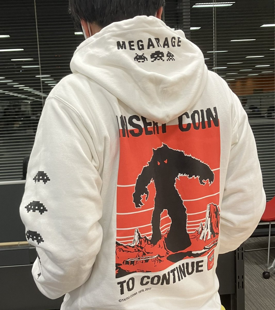 taitostation_i's tweet image. 懐かしいの着てるね👾💕

#spaceinvaders