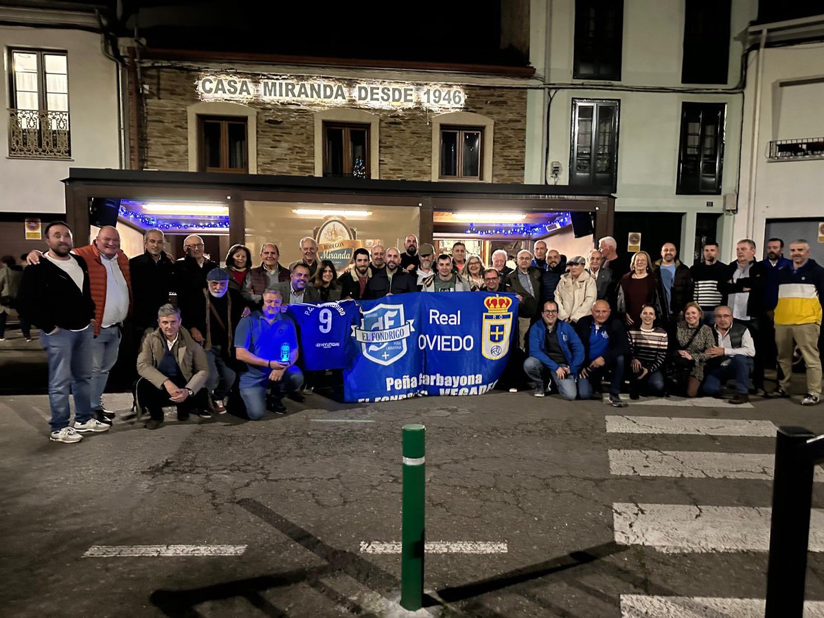 💙🎉 La Peña Carbayona El Fondrigo celebra su 9º aniversario 🎉💙

La distancia no importa cuando el amor por el Real Oviedo es tan grande 🔵⚪

¡Que sean muchos años más siguiendo al Oviedo desde Vegadeo!
¡Hala Oviedo!

#PeñaElFondrigo #RealOviedo #Oviedismo #Vegadeo