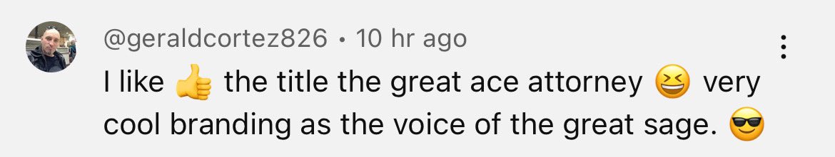 MarkTakeshiOta's tweet photo. Thanks to this comment on my YouTube Iβve only just realised that two of my title roles have βgreatβ in their name π€£π€£π€£
I wonβt let it get to my headβ¦
What other roles are there with great in the name that I could have a crack at? π
#greatsage #greataceattorney #greatmark https://t.co/LOnl7pGScj
