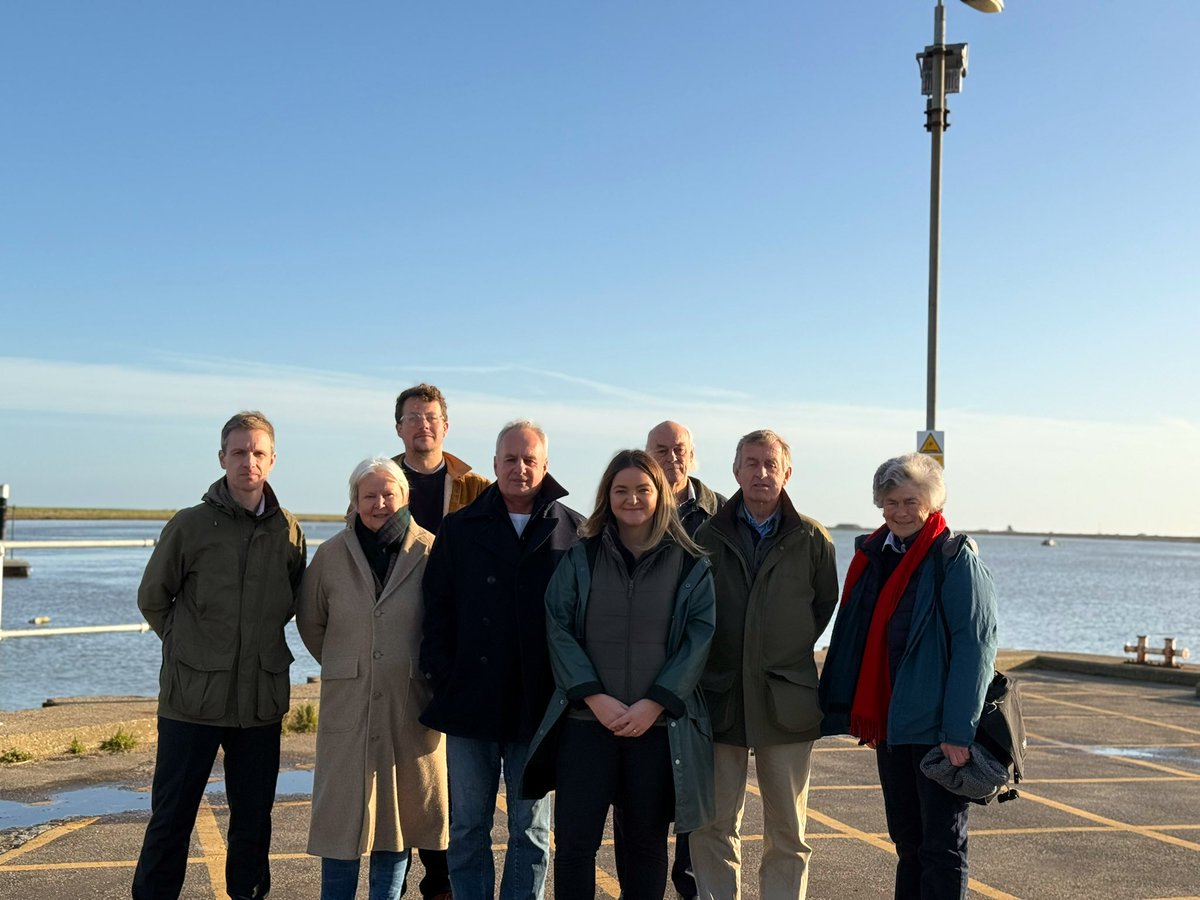 We had a great meeting today with <a href="/Jenny4SuffCoast/">Jenny Riddell-Carpenter MP</a>, alongside <a href="/The_WMA/">The_WMA</a>, AOA and AOCP.

We discussed the flood defences along the estuary, and the actions necessary to prevent catastrophic flooding.