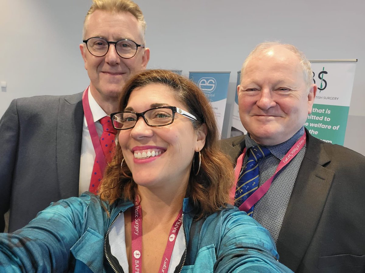 The Confederation of British Surgery (@uksurgeons) on Twitter photo Busy start to Day 3 of #BAPRAS2024 with CBS President <a href="/MrMarkHenley/">Mark Henley</a>, CBS Press Officer <a href="/TingyS/">Tingy ('tinjee') Simoes 🇺🇦 she/her</a> and surgeon <a href="/GOfferSCS/">Graham Offer</a>. Meet the CBS team on STAND 2! Busy start to Day 3 of #BAPRAS2024 with CBS President <a href="/MrMarkHenley/">Mark Henley</a>, CBS Press Officer <a href="/TingyS/">Tingy ('tinjee') Simoes 🇺🇦 she/her</a> and surgeon <a href="/GOfferSCS/">Graham Offer</a>. Meet the CBS team on STAND 2!