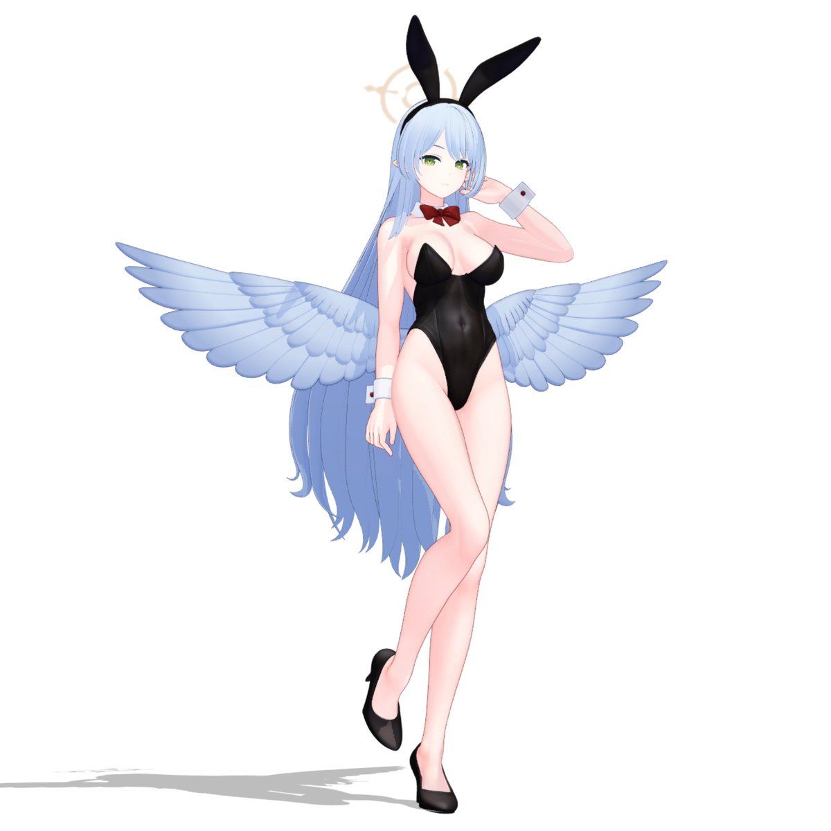 今回はミ◯ネ(アイドル)を制作予定です～🤗
いつもどおり、とりあえずバニーです
えっつじゃんね😋 