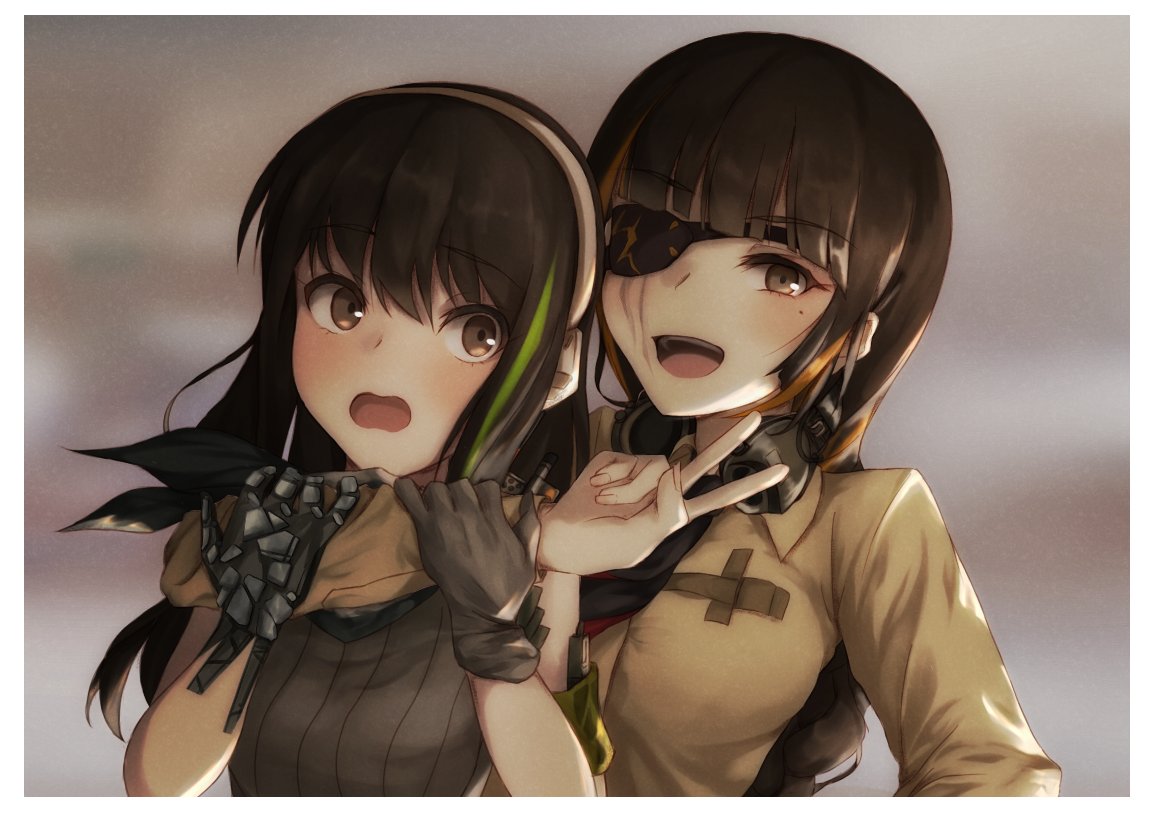 M200(ドルフロ) 「昔描いたドルフロの絵たちです 」|藤原 玲音のイラスト