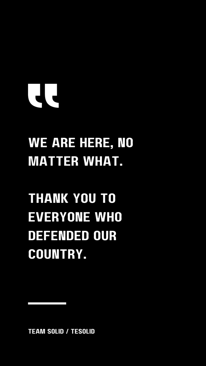 TeSolid's tweet photo. "We are here, no matter what. Thank you to everyone who has defended our country."

#finland #suomi #itsenäinensuomi #isänmaa #independence #right #Democracy 

#teamsolid #tesolid https://t.co/ktDwwGQwOh