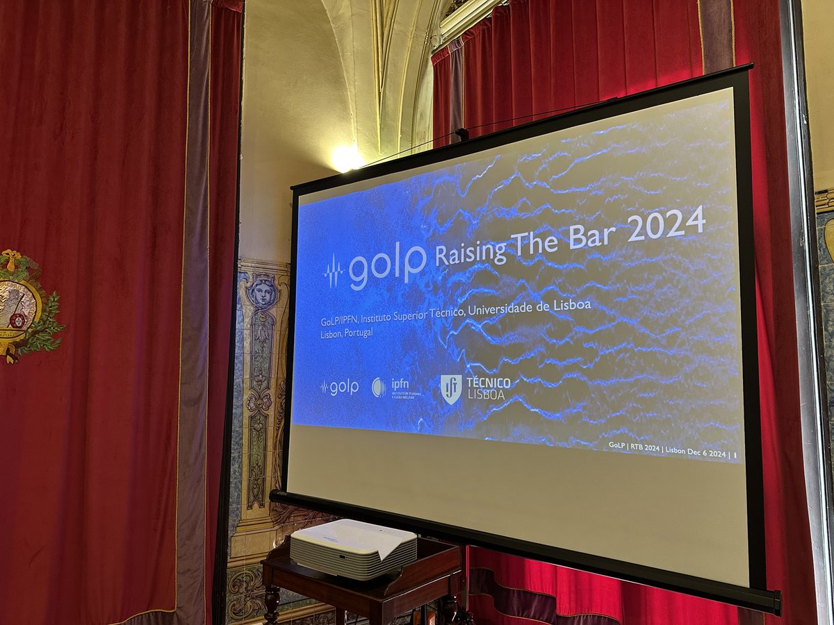 luis_os's tweet photo. GoLP @golp_ipfn  Raising the Bar 2024 is in progress at the Lisbon Academy of Sciences @acadcienciaslx (+30 posters, +50 participants) https://t.co/5YqeRIVXr2