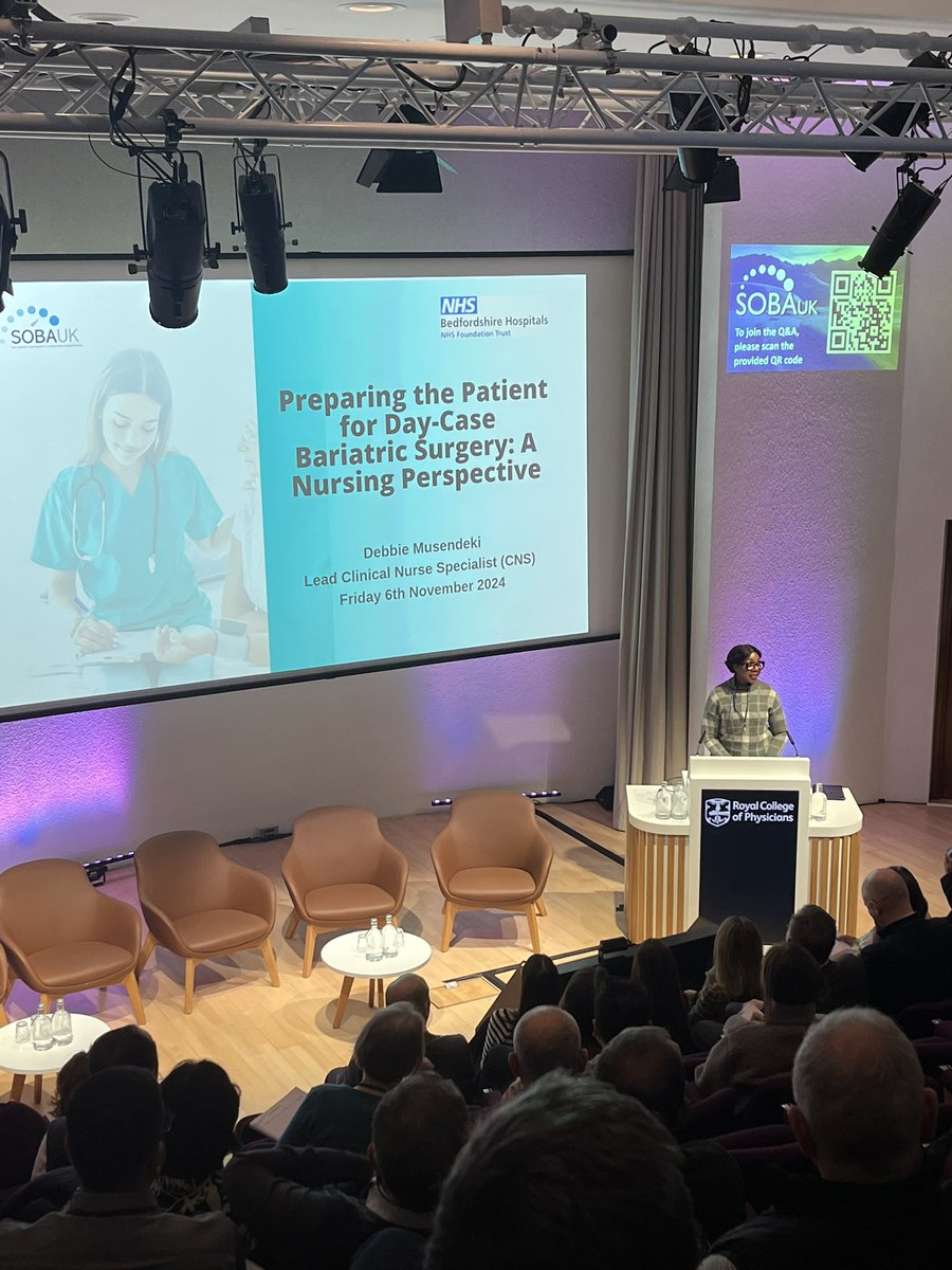 Nursing considerations in day-case bariatric surgery with Ms Debbie Musendeki

#SOBAWSM24