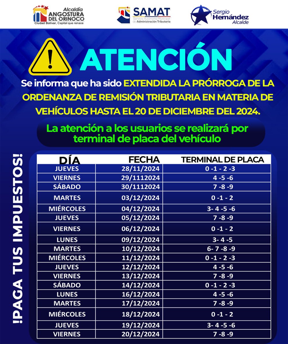 cbosamat's tweet photo. Recuerda que extendemos el plazo para realizar la remisión de Vehículos,  inmueble y actividad económica. No lo dejes para ultima hora https://t.co/oZXE7CTD6q