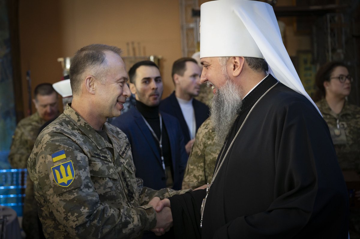 ZelenskyyUa's tweet photo. I addressed the participants of the First Military Prayer Breakfast, highlighting that we defend our country and our people with hope for justice and faith in God.

We want life for Ukraine, which is why we are doing, and will continue to do, everything to strengthen our army. We want an honest peace for Ukraine, and we will not forget about justice for Ukrainians—their just right to live in their home, in safety and peace.

We are grateful to everyone who helps—because by helping Ukraine, they are also helping themselves. When justice is restored for one, a chance emerges for all. Similarly, when one believes, salvation becomes possible for everyone.