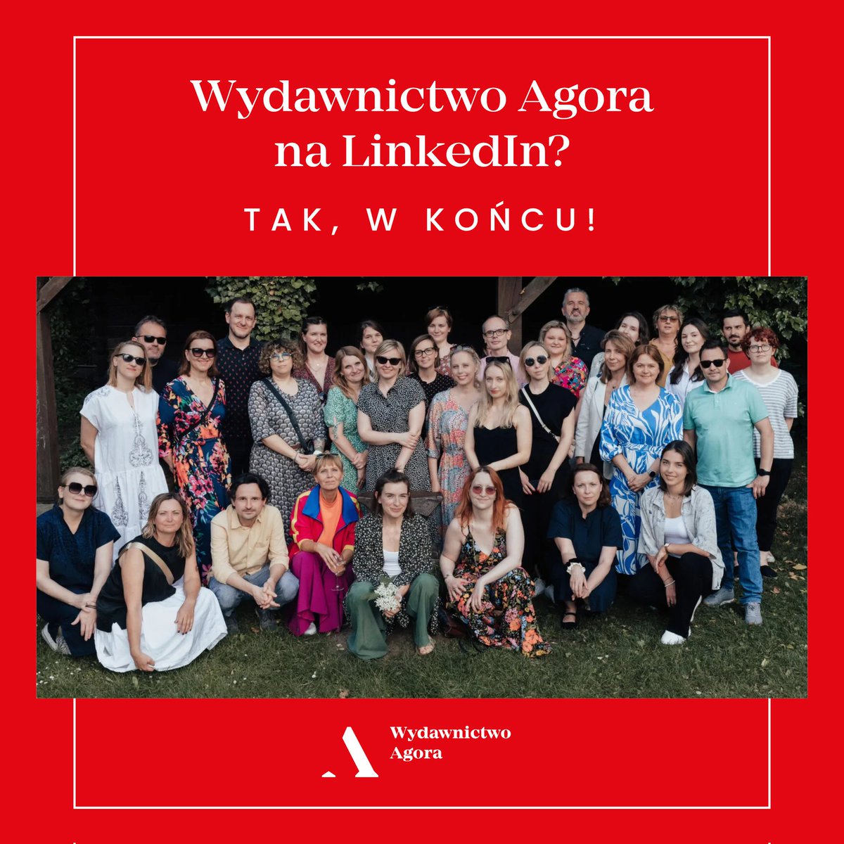 wyd_agora's tweet photo. Zapraszamy na nasz profil na LinkedIn 📚❤️ https://t.co/IAkKUfeCK8