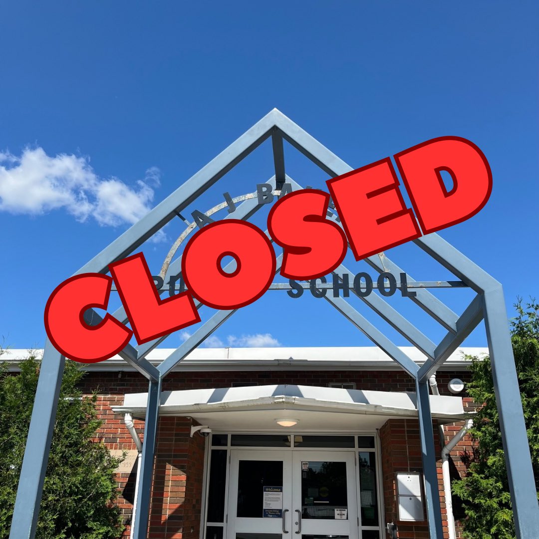 ALL TVDSB schools are CLOSED for today. Stay home. Stay safe. Enjoy this wonderful Friday.

#snowday #schoolsclosed #ajbaker