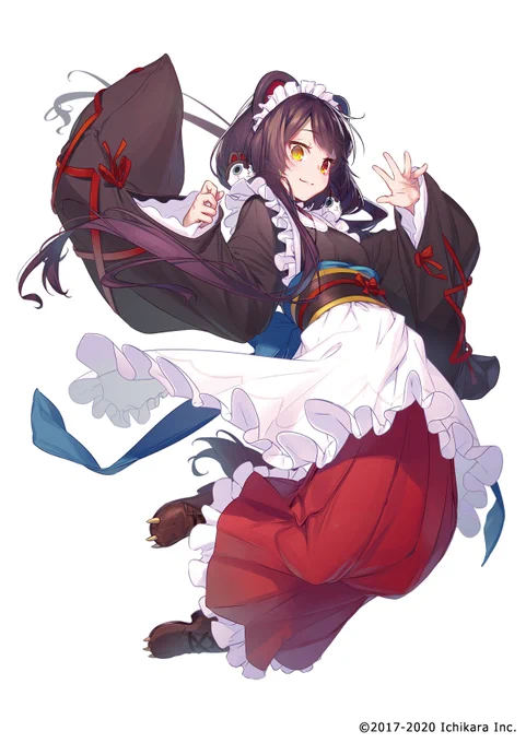 以前描いたさんばかのお三方 