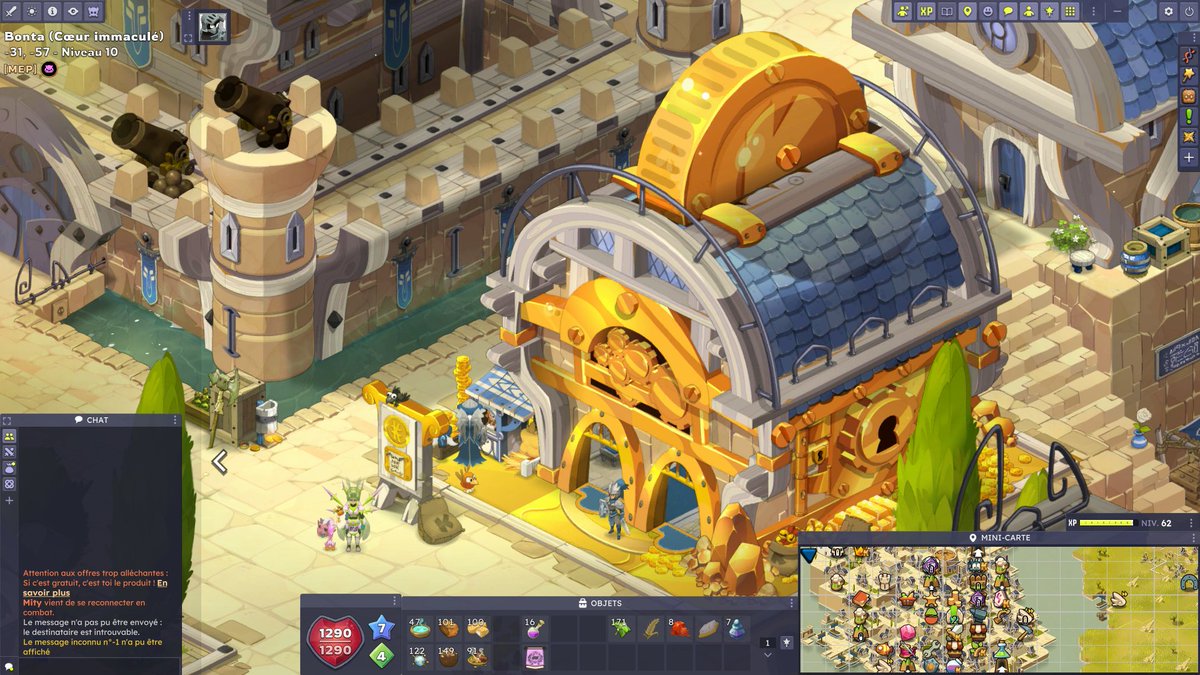 Mheety_'s tweet photo. @DOFUSfr Bonjour , je me demande si vous avez l'info concernant ce bug , je ne vois pas mon icone de joueur sur la minimap.. Une idée de comment je peux fix ça ? https://t.co/TdkaN37h9T