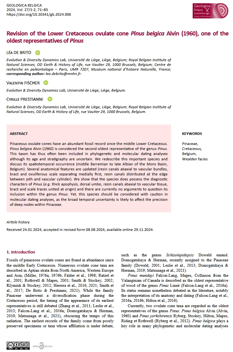 Geologica Belgica Luxemburga (GBLsp) tweet media