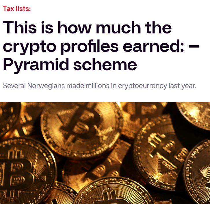 MRadarCrypto's tweet photo. 😱 En Norvège 🇳🇴, les déclarations d'impôts de tous les contribuables sont DISPONIBLES PUBLIQUEMENT.

Tous les norvégiens peuvent donc mettre leur nez dans la vie privée de leurs concitoyens. Le but est d'inspirer un climat de peur et de paranoïa généralisée ... vous ne savez jamais qui peut vous observer. 

C'est le principe du Panoptique de Bentham.

Évidemment c'est dangereux, notamment pour les détenteurs de crypto qui se retrouvent avec une cible sur le front. 

L'idée est si mauvaise et si liberticide qu'on est en droit de se demander si elle ne va pas bientôt inspirer les législateurs français ... 🇫🇷🥖😈

via @hodlonaut 

#dystopia #totalitarianism #panopticon