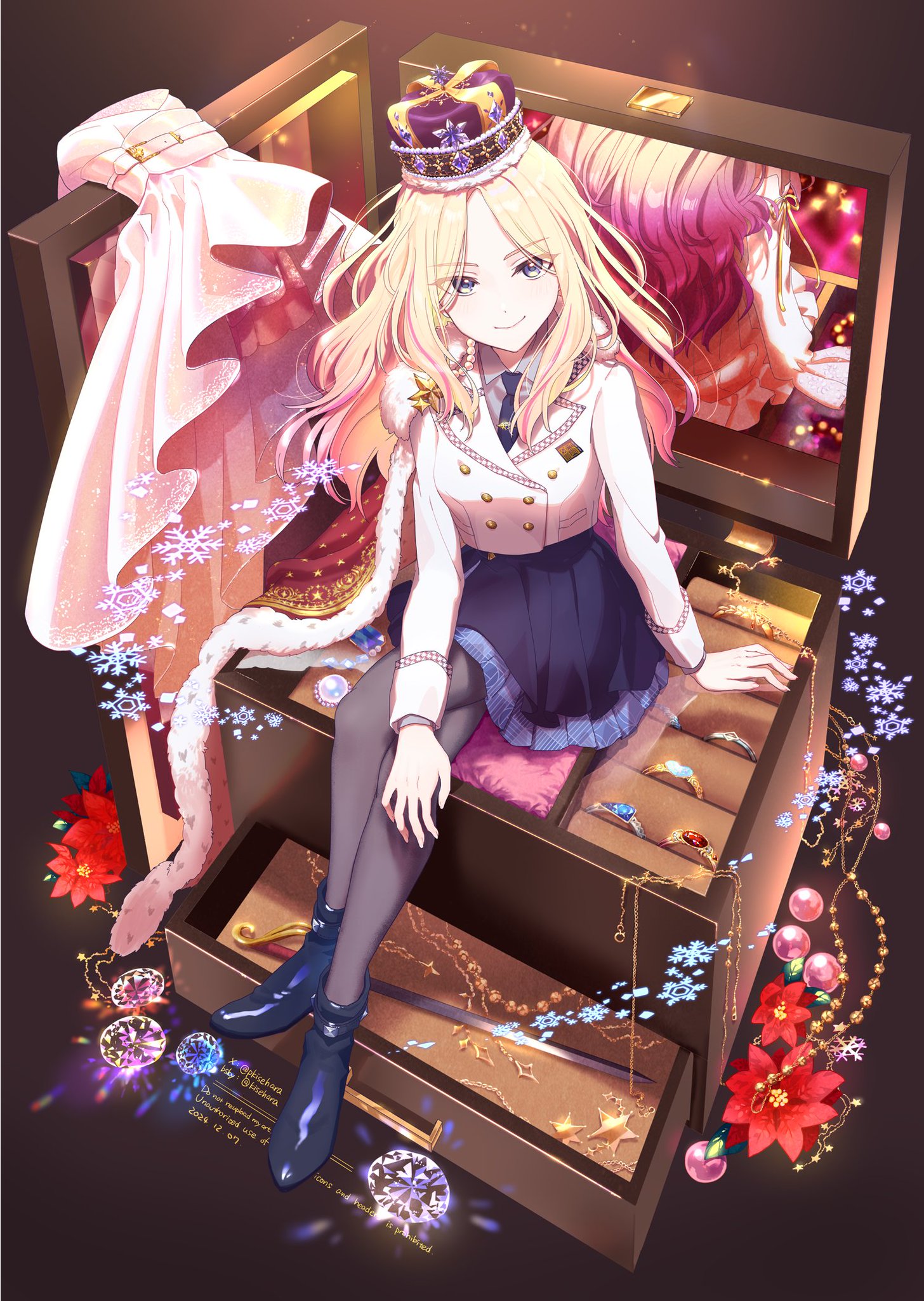 mitukiさま専用（原画）祝福の陽春 ほか　6点おまとめ 6月は新シリーズが2作品！ TVアニメ3期の放送が待ち遠しいあの