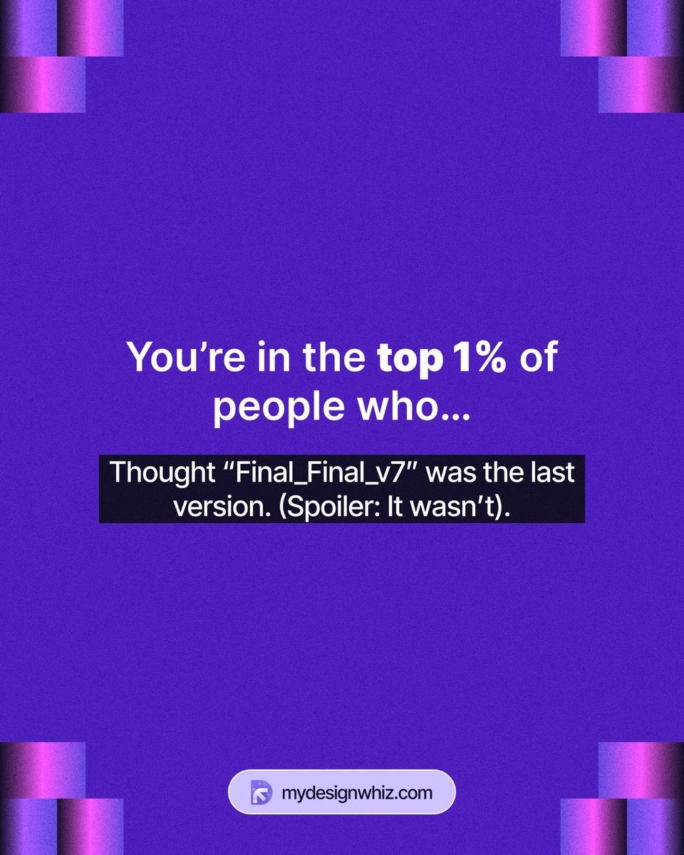 mydesignwhiz's tweet image. Here’s your 2024 Designer Wrapped, because your creative journey deserves its own spotlight. ✨

Which of these can you relate to? 🤭

#2024wrapped #designerwrapped #thread