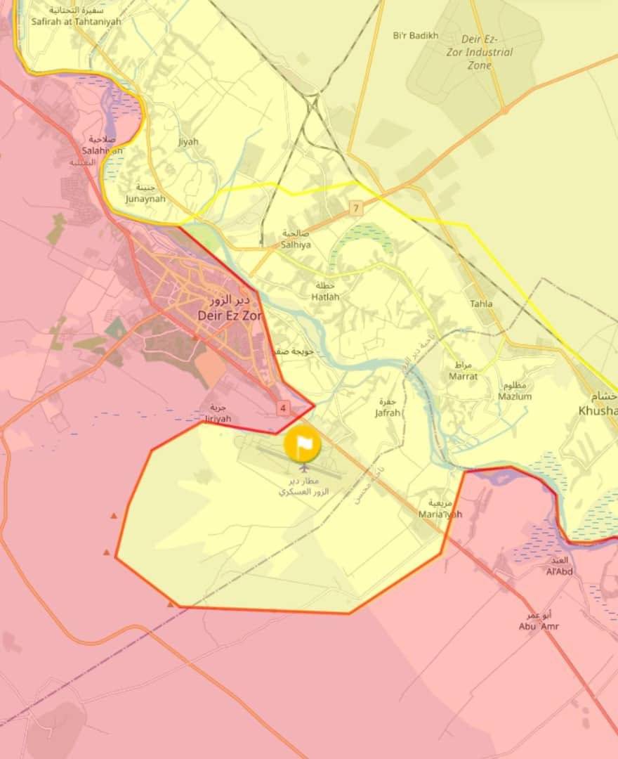 🔴 YPG/PKK Deyrezor Havaalanını ele geçirdi.