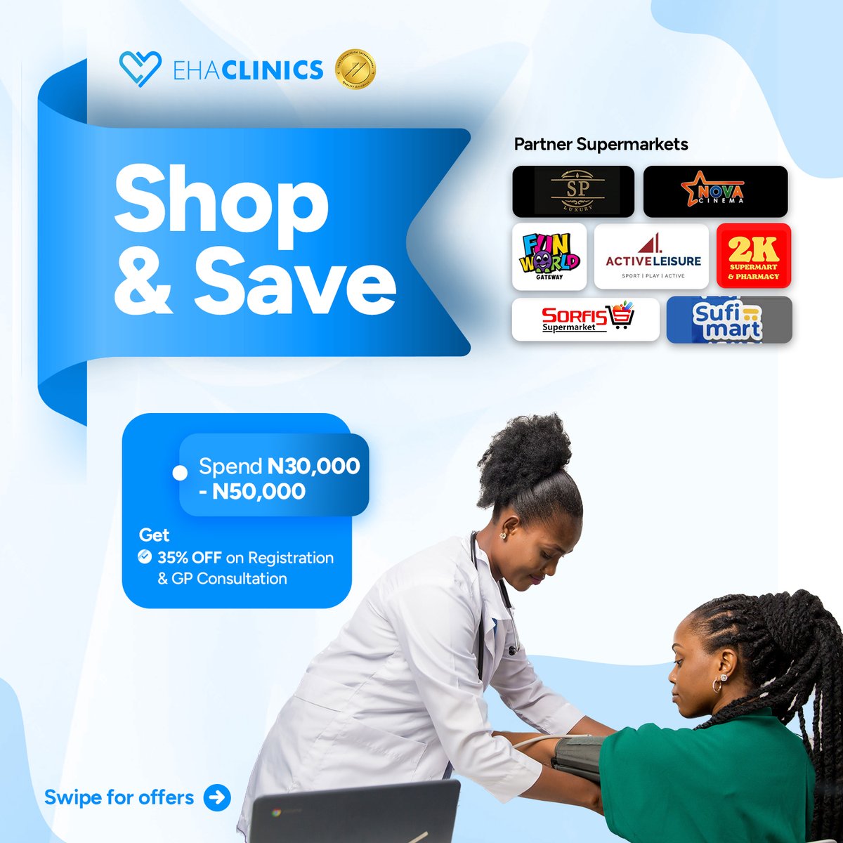 EHAClinics's tweet photo. It’s the season of giving, and we have plenty of gifts for you! 

Shop at any of our partner businesses and win huge discounts on select services at EHA Clinics. 

These offers are valid until the end of March 2024! 

So, start shopping now, and enjoy the rewards. 

#Christmas https://t.co/u8CWU5qQNZ
