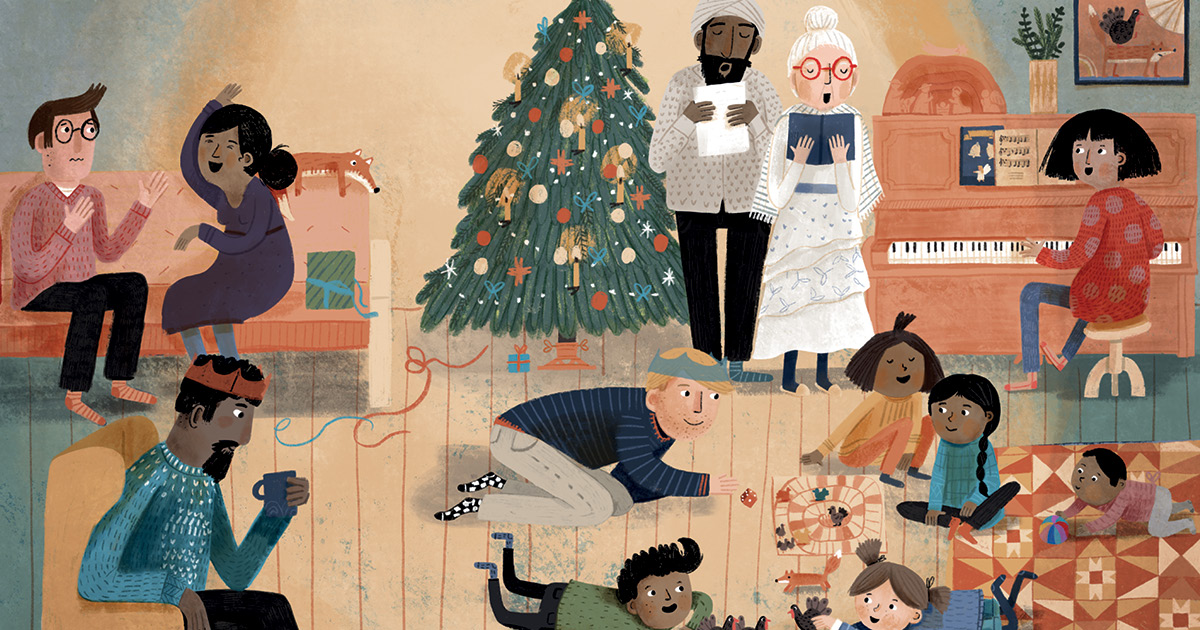 FlorisBooks's tweet photo. There’s not long until Christmas! How will you celebrate? 
In One Christmas in Our Building, it looks like Emma’s Christmas might be ruined, but the neighbours come together for an extra special celebration. 
Find out more: https://t.co/eFw1ZCi4rx
#picturebooks #christmasbooks https://t.co/5cqWwwdqt0
