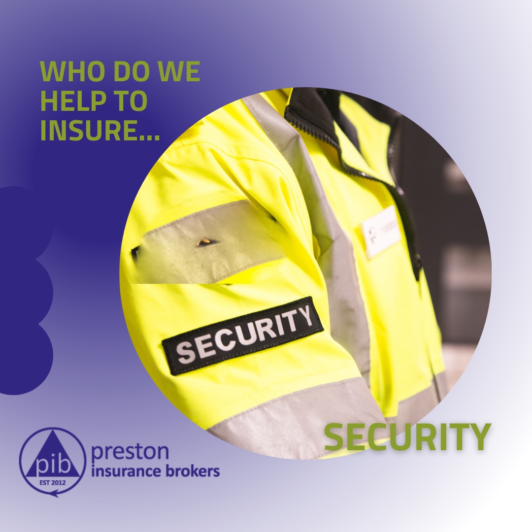 prestoninsbrkrs's tweet image. There are many types of businesses that we can help to insure. 

Security companies are just one of these type of businesses. 

If you require insurance for your security company, please do get in touch 

#insurance #prestoninsurance #yourbusinessyourinsurance