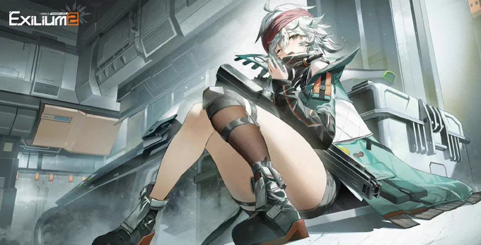 【お知らせ】『ドールズフロントライン2:エクシリウム』にイラストを描かせていただいております。何卒よろしくお願いいたします。#ドールズフロントライン2 #ドルフロ2 