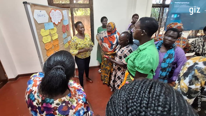 GIZ South Sudan (@giz_southsudan) on Twitter photo <a href="/GIZ_SouthSudan/">GIZ South Sudan</a> works with partners in local government & civil society to empower women to take up leadership roles in #LocalGovernance 🏛️. This creates a ripple effect that transforms community development from the grassroots level. 🗣️
#16Days 🧡 #OrangeTheWorld
<a href="/GERinSSD/">German Embassy South Sudan</a> <a href="/GIZ_SouthSudan/">GIZ South Sudan</a> works with partners in local government & civil society to empower women to take up leadership roles in #LocalGovernance 🏛️. This creates a ripple effect that transforms community development from the grassroots level. 🗣️
#16Days 🧡 #OrangeTheWorld
<a href="/GERinSSD/">German Embassy South Sudan</a>