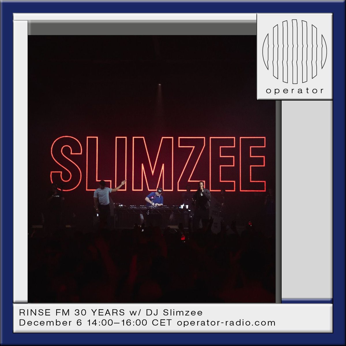 Lock into operator-radio.com today 
1pm-3pm UK time/ 2pm-4pm EU time!
Catch <a href="/dj_slimzee/">@dj_slimzee</a> <a href="/FR4NKIE365/">FR4NKIE - pre save my EP link in bio</a> <a href="/ManchesterHypes/">Gaffer</a> <a href="/spyder_official/">SPYDER</a> live from Rotterdam, The Netherlands!! 🇳🇱 📻 🎤 🎧 😎