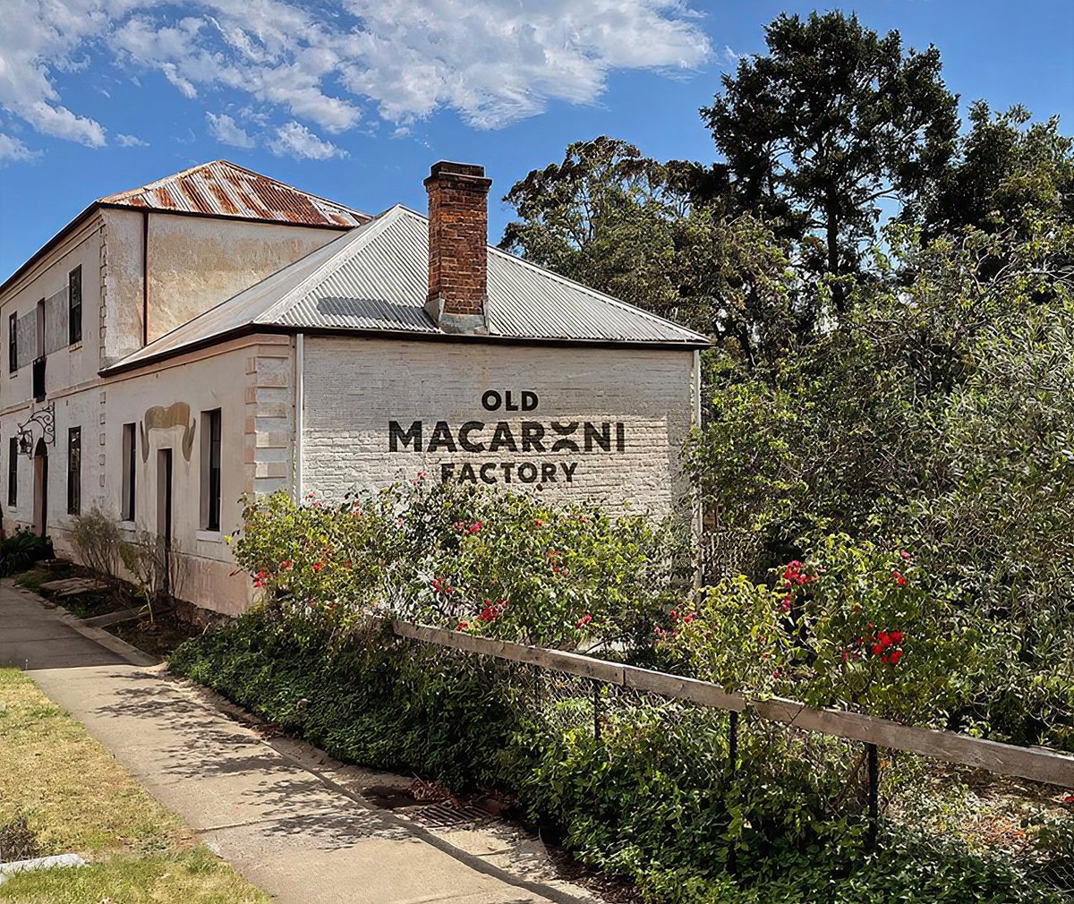wearelcd's tweet photo. Proud to present our latest branding work for The Old Macaroni Factory in Hepburn Springs, Victoria (Australia). The building has a fascinating history and a rich cultural heritage, which offered a unique opportunity to create branding that blends both its past and future https://t.co/0aU5gnadp8
