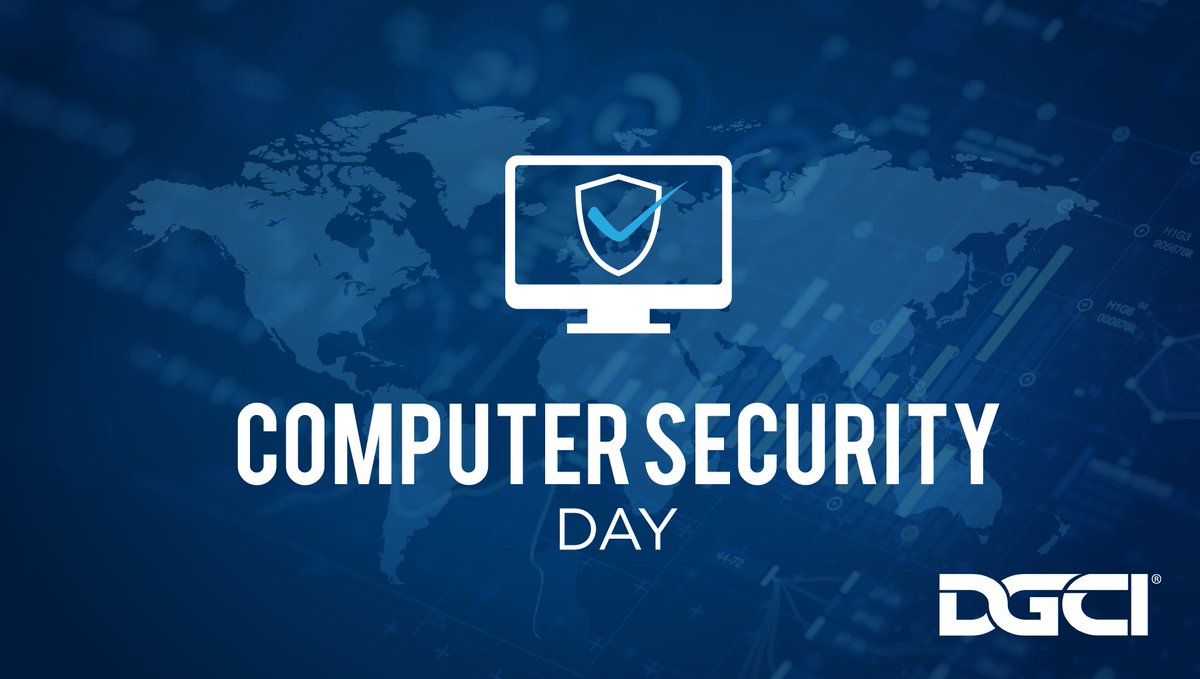 DGCI's tweet image. This past National Computer Security Day, we emphasized the importance of safeguarding digital assets. #DGCI ensures data protection and privacy for our partners and organizations.

Learn more here: dgci.com/data-analytics/
#NationalComputerSecurity
