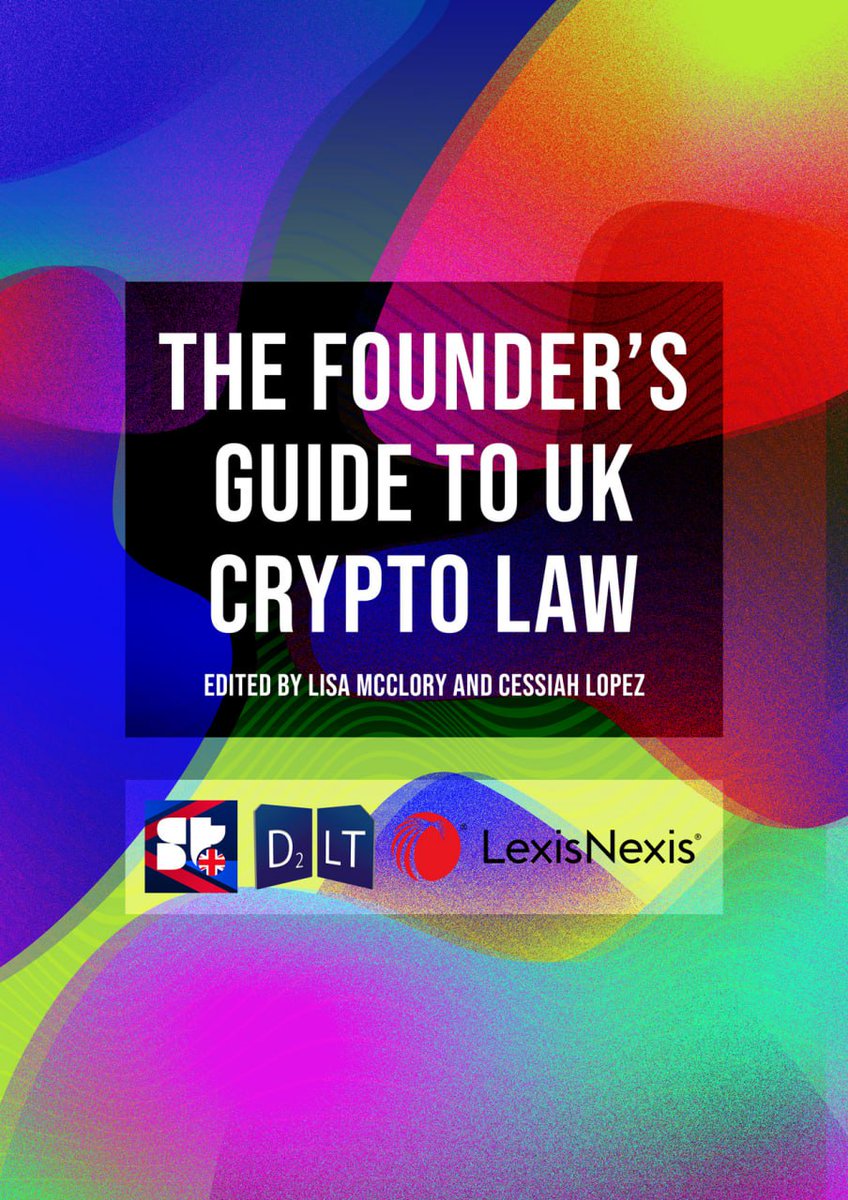 We’ve been crafting the first-ever Web3 legal guide for UK founders and devs! ⚖️🇬🇧

'The Founder’s Guide to UK Crypto Law' is launching soon with insights from top legal experts in blockchain, DeFi, and tokenisation.

Stay ahead on legal and compliance. 🫡