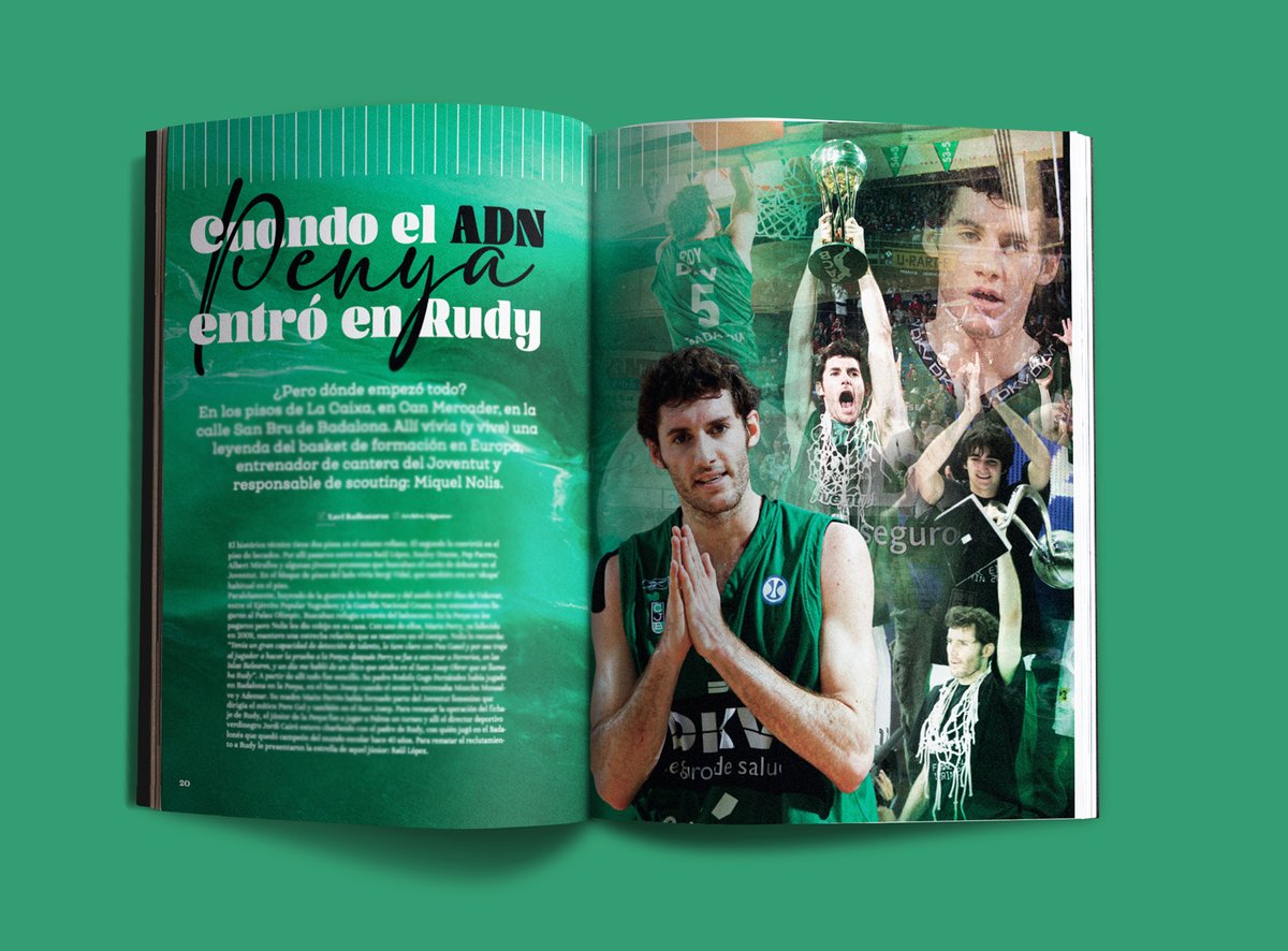 Gigantes del Basket (@gigantesbasket) on Twitter photo Cuando el ADN <a href="/Penya1930/">Club Joventut Badalona</a> entró en Rudy 💚🖤
Sobre su etapa en Badalona, por <a href="/BallesterosXavi/">xavi ballesteros</a>.
🛒Compra aquí: bit.ly/49btIKv
💎Edición coleccionista: bit.ly/410CMQw Cuando el ADN <a href="/Penya1930/">Club Joventut Badalona</a> entró en Rudy 💚🖤
Sobre su etapa en Badalona, por <a href="/BallesterosXavi/">xavi ballesteros</a>.
🛒Compra aquí: bit.ly/49btIKv
💎Edición coleccionista: bit.ly/410CMQw