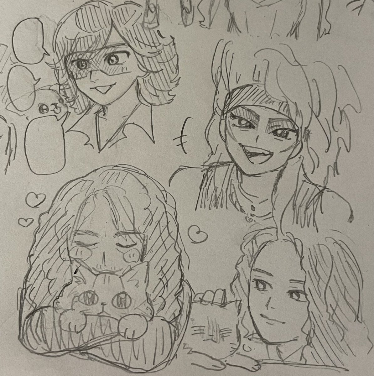 luv__10x's tweet photo. アナログ初めてかも‼️なんとなくPATAちゃんの方がスラスラ描けるぞ
動物が圧倒的に描けないのおわてる https://t.co/M6j8cm36rz