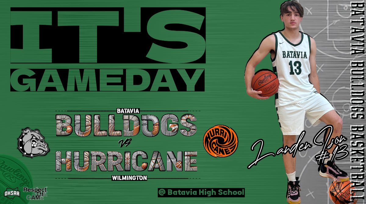 Batavia Basketball (@bataviahoops) on Twitter photo Game Day! The Bulldogs host Wilmington in their 1st league game of the season tonight. JV starts at 6:00 Varsity to follow. Let’s go dogs! <a href="/BataviaSports/">Batavia Bulldog Athletics</a> <a href="/batavia_hs/">Batavia High School</a> <a href="/bataviaschools/">Batavia Schools</a> #EveryBulldogEveryDay Game Day! The Bulldogs host Wilmington in their 1st league game of the season tonight. JV starts at 6:00 Varsity to follow. Let’s go dogs! <a href="/BataviaSports/">Batavia Bulldog Athletics</a> <a href="/batavia_hs/">Batavia High School</a> <a href="/bataviaschools/">Batavia Schools</a> #EveryBulldogEveryDay