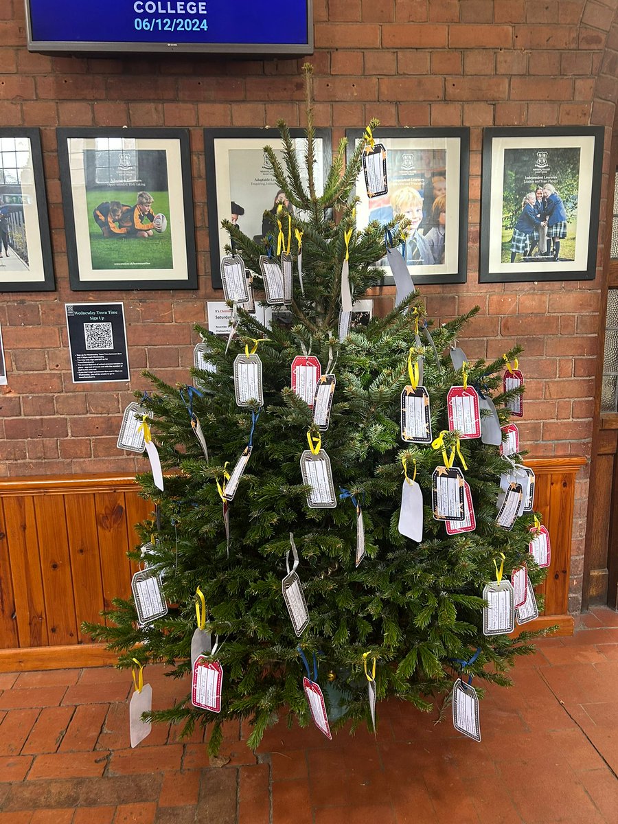 Worksop College (@worksopcollege) on Twitter photo Our Giving Tree, kindly donated by <a href="/NorthNottsBID/">North Notts BID</a>, is spreading Christmas cheer this year! 🎄💫 Pick a tag, give a gift, and make a difference in someone’s life this festive season. Let’s come together to share the joy! ❤️ Our Giving Tree, kindly donated by <a href="/NorthNottsBID/">North Notts BID</a>, is spreading Christmas cheer this year! 🎄💫 Pick a tag, give a gift, and make a difference in someone’s life this festive season. Let’s come together to share the joy! ❤️
