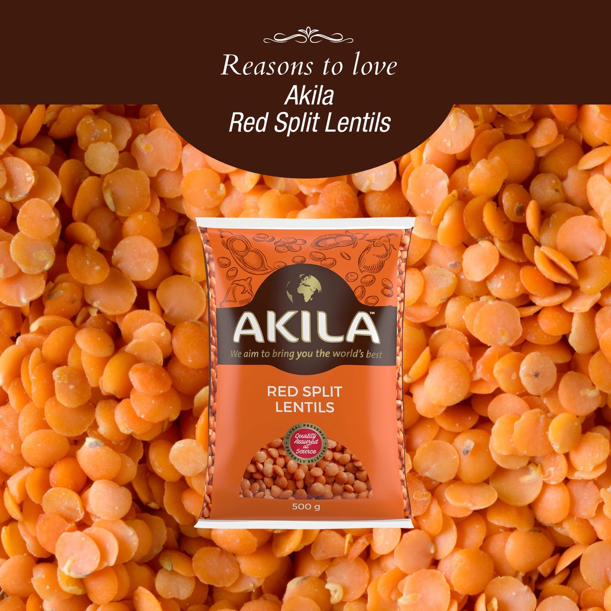 Bring warmth and nourishment to your table with Akila Red Split Lentils. 🍴✨

#AkilaFoods #AkilaMoments #AkilaSA #AkilaFoodsSA #Foodie #RedSplitLentils