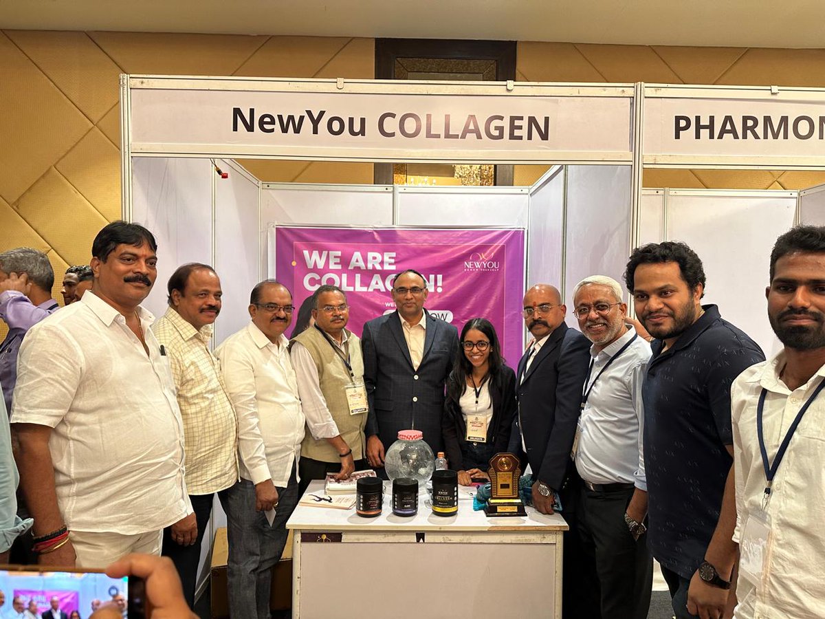 NewYou_Collagen's tweet photo. Proud to sponsor IMPACT CON 2024 hosted by IMA Banjarahills!
Honored to receive an award from esteemed dignitaries and share our premium marine collagen with renowned doctors. Grateful for the warm response and trust. Together, let’s redefine health and wellness! 💙
#IMA #health https://t.co/3E8azFZIiq