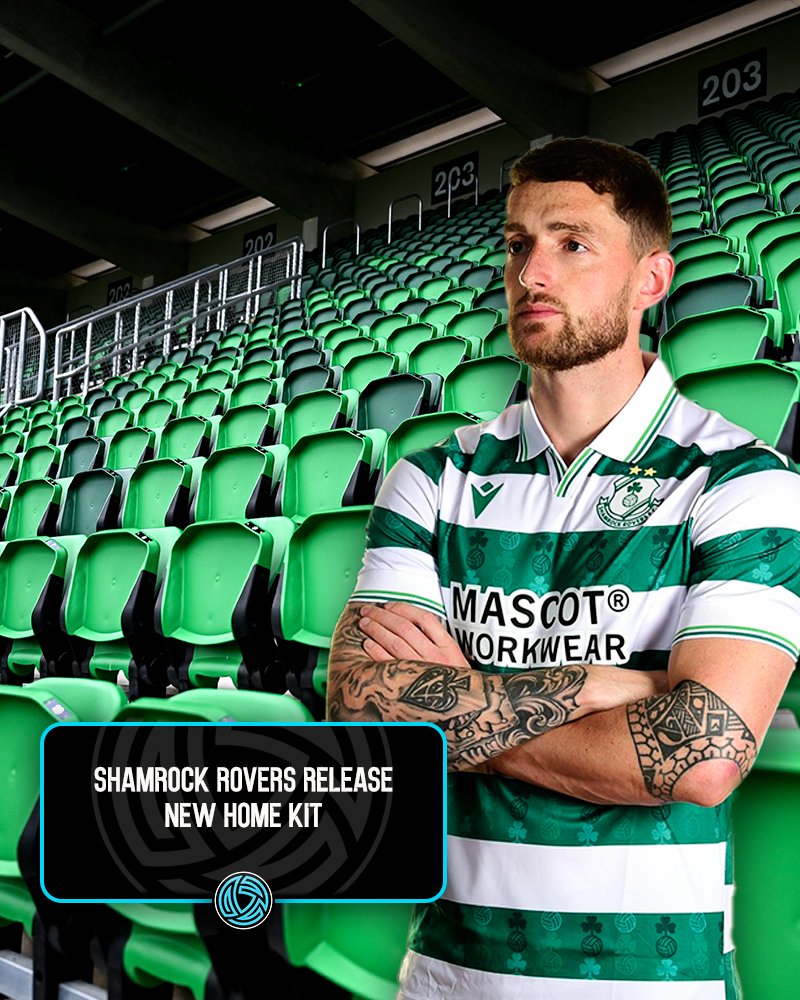 Shamrock Rovers have a new home kit for 2025.

#LOI | <a href="/ShamrockRovers/">Shamrock Rovers FC</a>