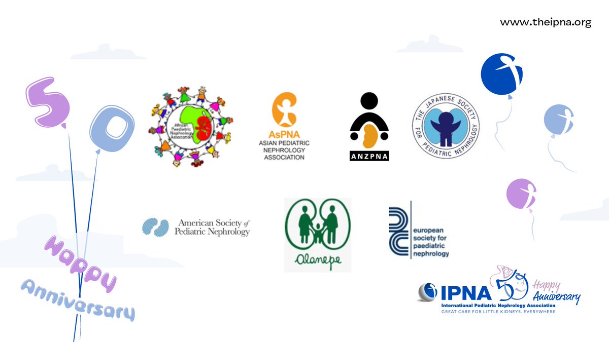 IPNA_PedNeph's tweet photo. 🥳 Celebrating Five Decades of IPNA!

IPNA is both a scientific society per se and a link between🌍worldwide regional societies : 

🎈AFPNA, ANZPNA, @ASPNeph, @asian_PNA , JSPN, @Alanepe1 , @ESPNSociety 

#pedneph #IPNA50 #anniversary #community https://t.co/y10VgzjVL1