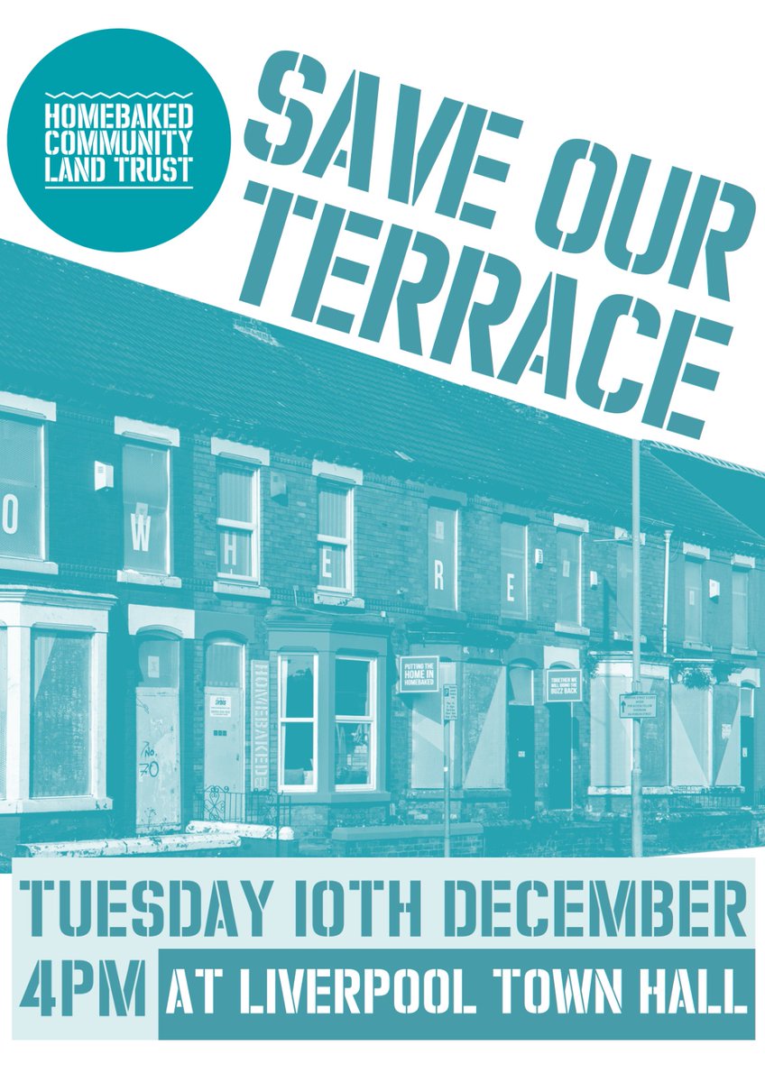 TourGuideLiverp's tweet photo. Liverpool City Council are putting half a million pounds of investment in Anfield community housing at risk of being lost.  We need your help to stop them!  @homebakedclt https://t.co/xVR9zBg6h8