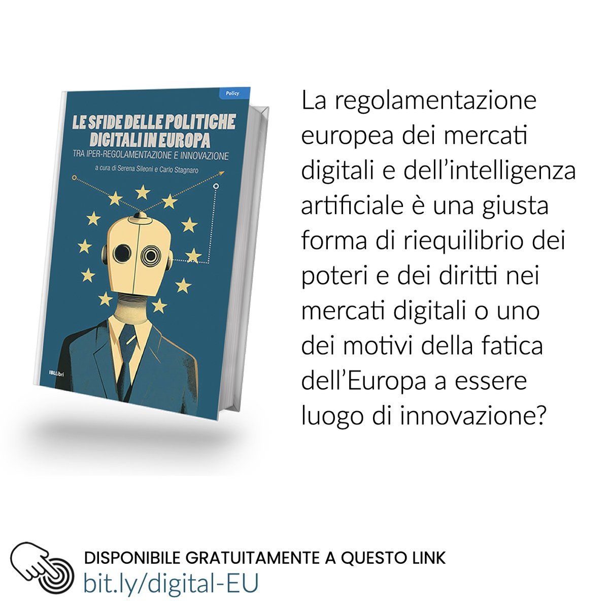 istbrunoleoni's tweet image. La regolamentazione Ue dei mercati #digitali e dell’ #AI è il giusto equilibrio fra poteri e diritti, o è fra i motivi per cui in #Europa l'innovazione arranca?

Scarica gratis Le sfide delle politiche digitali in Europa, di @seresileoni e @CarloStagnaro
👉🏻bit.ly/digital-EU