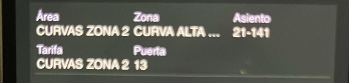 Vendo 1 entrada Málaga - UD Almería, al mismo precio de venta.

#UDAlmeria #MalagaCF #OnTourMalaga
