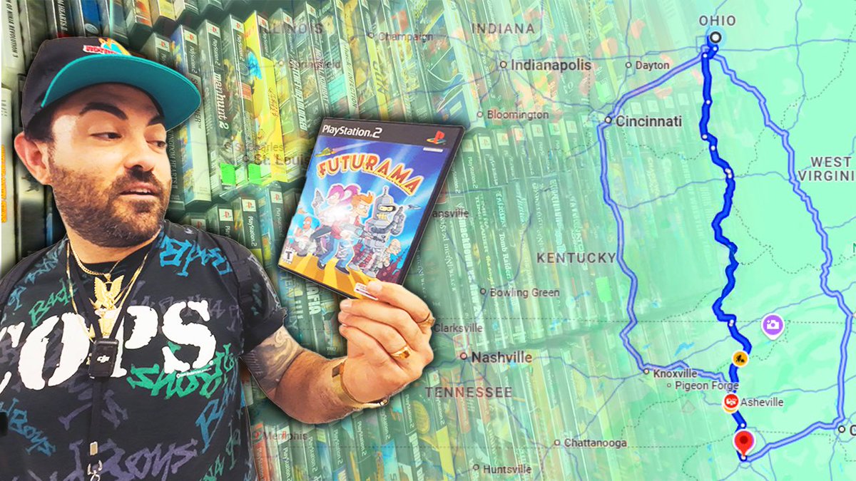 RetroPandemic's tweet photo. New video drops at 6PM EST today! Join us on our 500-mile road trip to @SEGE2025 as we hunt for our RAREST PS2 game! Joined by so many awesome fellow YouTubers! Let’s go!

https://t.co/xCLsWbCzFZ https://t.co/8akxPQcwC1