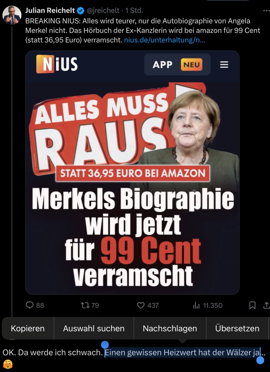 iSchnappi's tweet photo. 1 Hörbuch verbrennen?
Einen gewissen Unterhaltungswert hat die #Reichelt/#Nius-Blase ja …
Allerdings möchte der kleine putinfreundliche u. #querdenkende Rassist Bücher verbrennen.
Woher kennt man das nur? https://t.co/mYcT9j0ODl